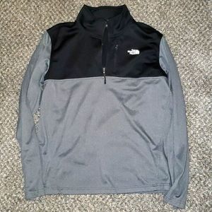 The north face 1/4 zip